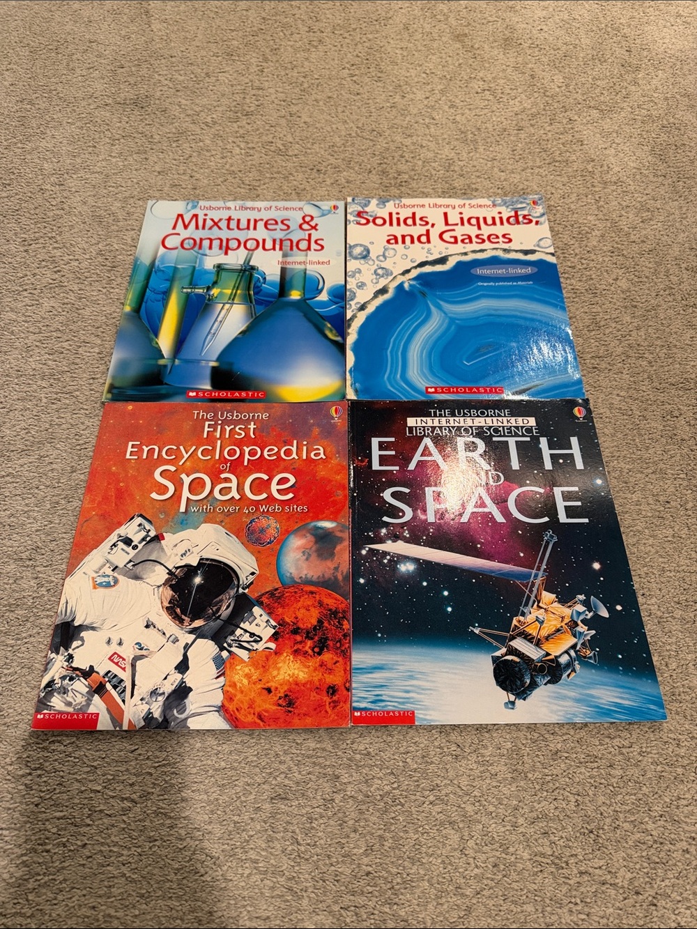 Scholastic Usborne Library of Science Book Set